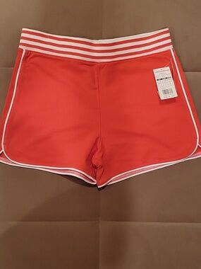 Girls' Knit Shorts with Contrast Trim